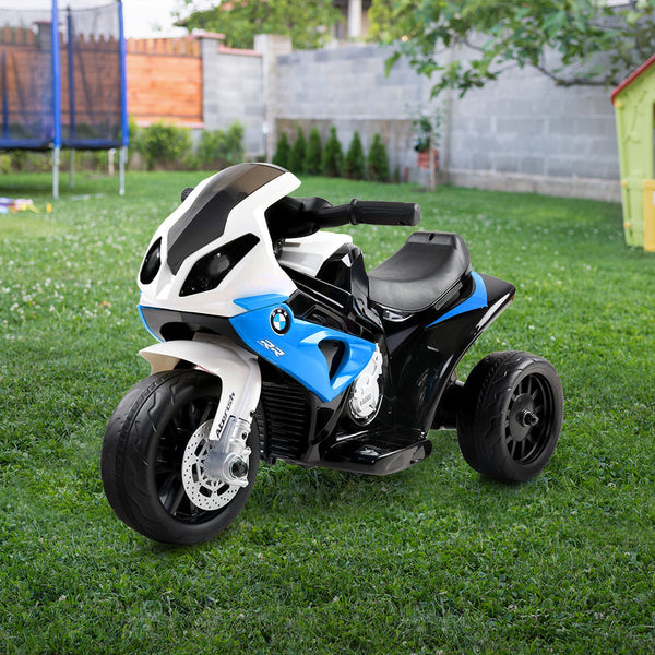  Kids Electric Police Motorcycle, Bmw S1000Rr, Blue