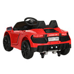 Rigo Kids Electric Outdoor Car, 12V, Red