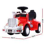 Rigo Kids Electric Ride On Car Truck Motorcycle Motorbike Toy Cars Red