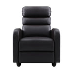 Recliner Armchair Brown Leather Bolivia