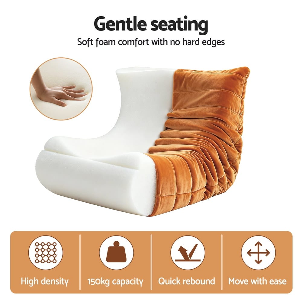 Lazy Sofa Velvet Recliner king