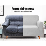 Sofa Cover Couch Covers 3 Seater High Stretch Grey