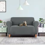 Sofa Cover Couch Covers 2 Seater Stretch Grey