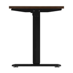 Standing Desk Electric Height Adjustable Motorised Sit Stand Desk 140cm Black and Walnut