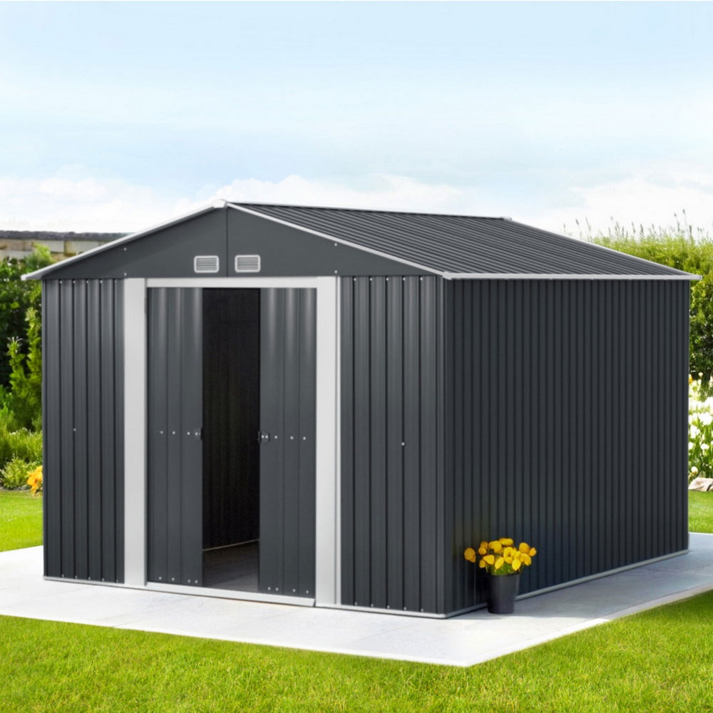 Garden Shed 3X3M Outdoor Storage Tool Workshop House Shelter