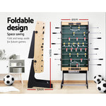 Foldable 4Ft Soccer Table Foosball Football Game