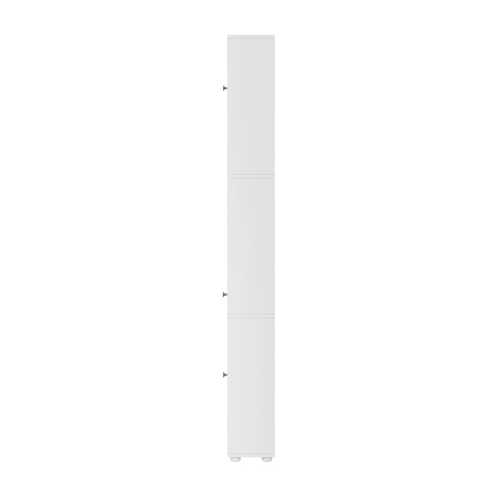 Tall Bathroom Storage Cabinet Shelf Drawer Cupboard White - 10