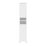 Bathroom Cabinet Storage Laundry Tall Slim Toilet Cupboard Furniture