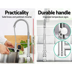 Kitchen Mixer Tap Pull Down 2 Modes Sink Faucet Basin Laundry Chrome