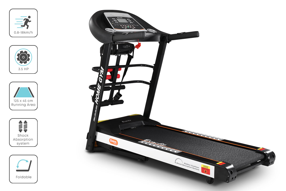 Treadmill Electric Home Gym Fitness Exercise Machine W/ Massager 450Mm