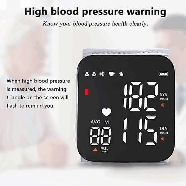 Wrist Blood Pressure Monitor LED Screen | Home & Living