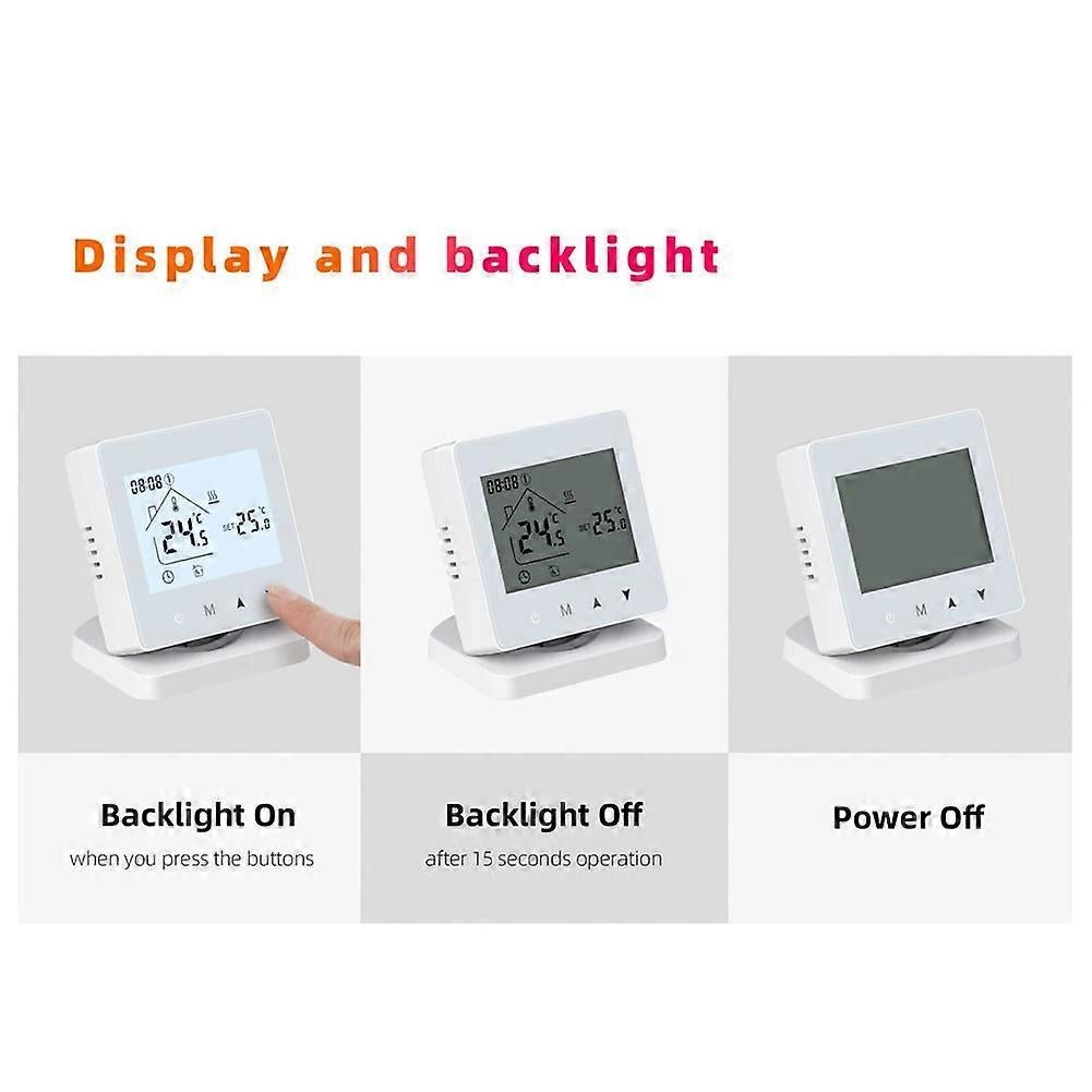 Smart Wireless Thermostat Gas Boiler Programmable | Home & Living