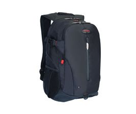 16' Terra Backpack/Bag With Padded Laptop Compartment - Black