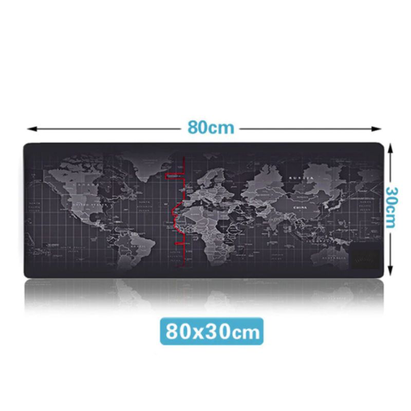 Wireless Charging Qi Mousepad 800x300x4mm Non-slip Rubber Base