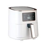 7L Digital Air Fryer (White Rose Gold) 1700W, <200°C, 8 Cooking Settings