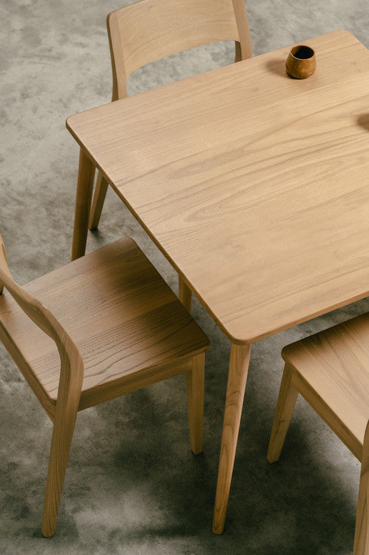 Providence Solid Oak Dining Chair - Set Of 2 Black/Natural