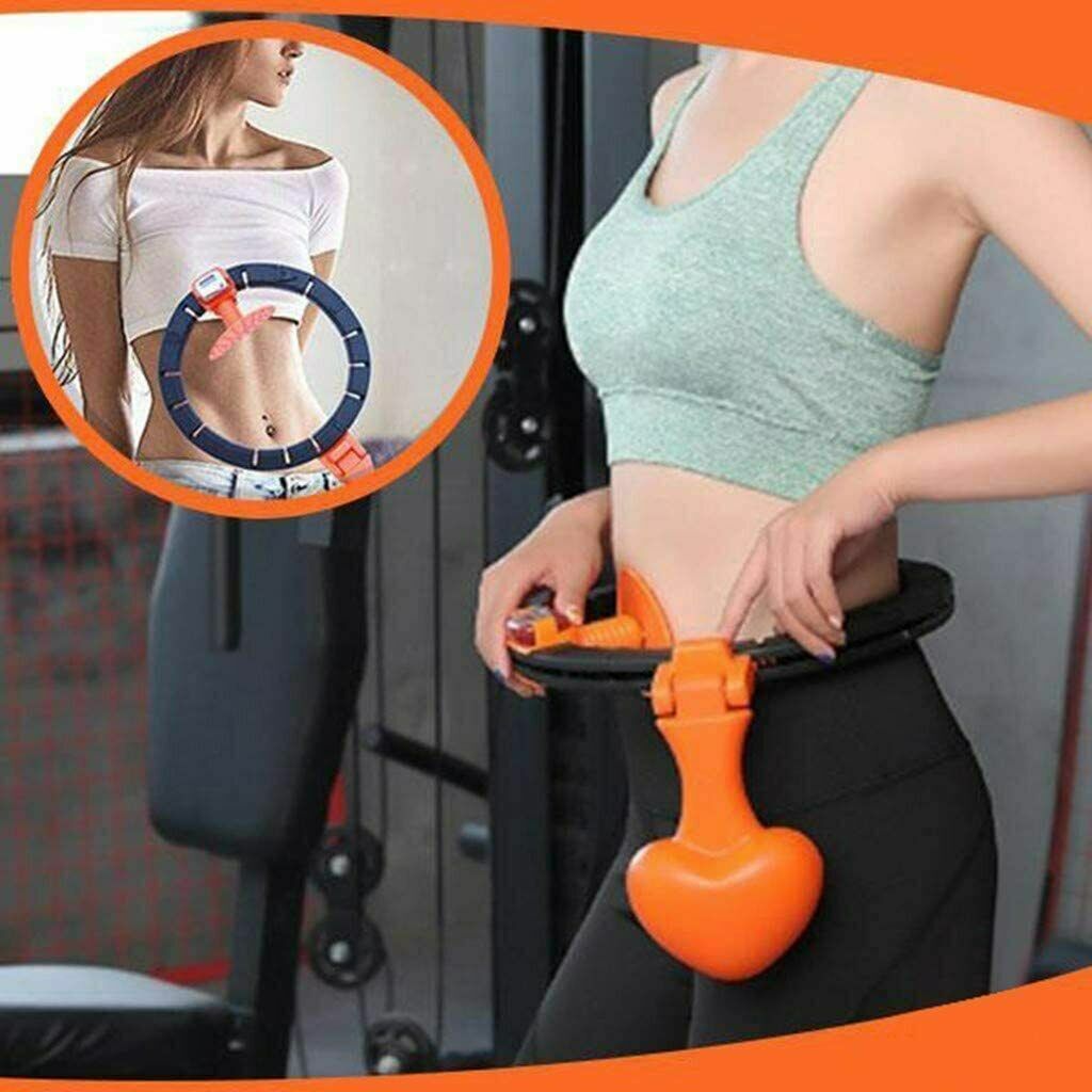 Smart Auto-Spinning Hula Hoop Weight Loss Exercise Lcd Au