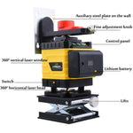 16-Line Green Light Auto-Leveling 360° Rotary Laser Level