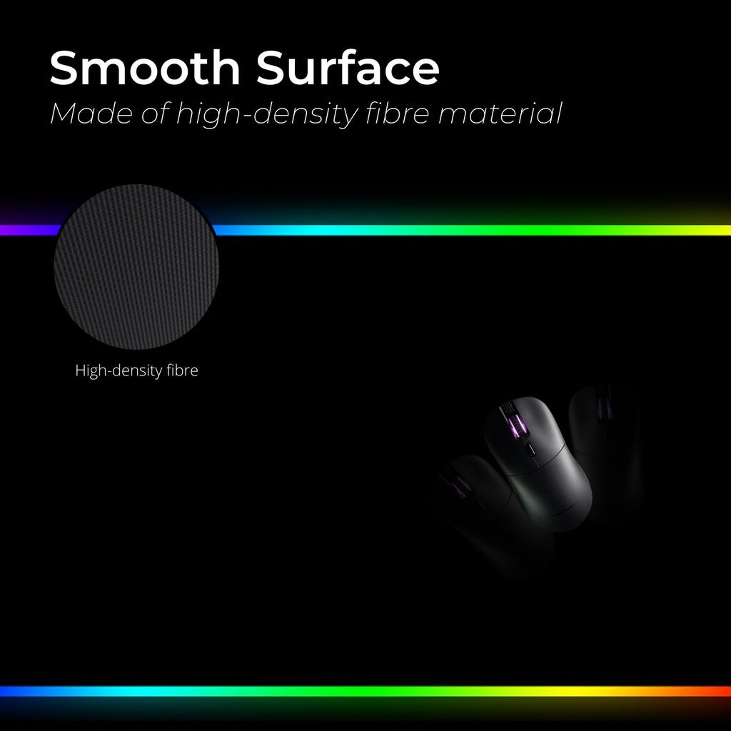 Rgb Mouse Pad 4 Usb Ports 800X300X4Mm