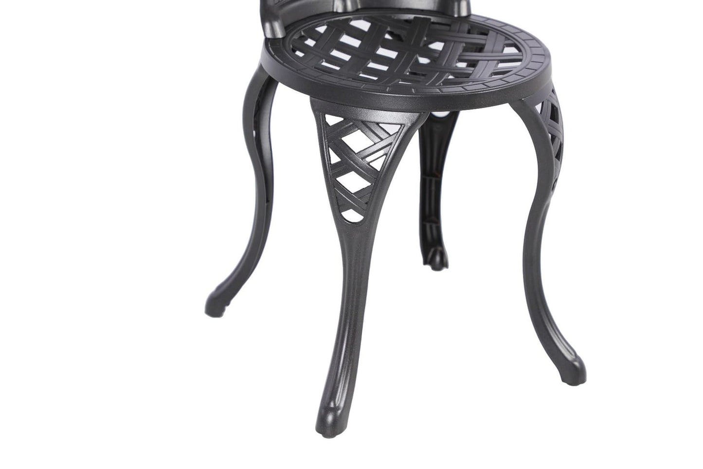 Aluminium Outdoor Chair White 47x50x93cm