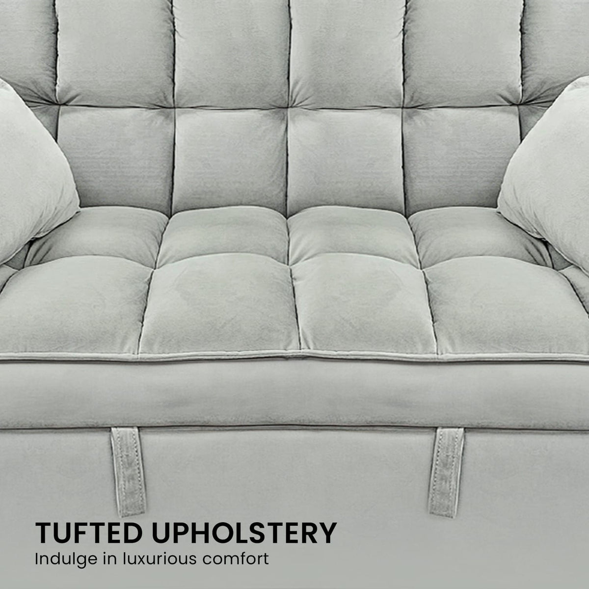 Grey sofa bed 135x95x76cm, view 10