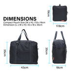 Shopper Bag Travel Duffle Bag Foldable Laptop Luggage Nylon