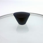 Stainless Steel Glass Lid With Bakelite Handle - 28Cm