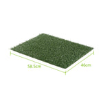 2 Grass Mat 58.5Cm X 46Cm For Pet Dog Potty Tray Training Toilet