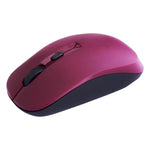 Smooth Max 1600Dpi 2.4Ghz Wireless Optical Mouse - Maroon