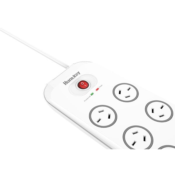 Power Board With 8 Sockets And 4 Usb Charging Port And Surge Protection (Total 4.0A)