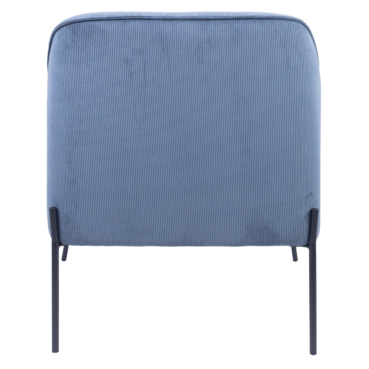 Fabric Armchair Occasional Accent Arm Chair Silver/Blue