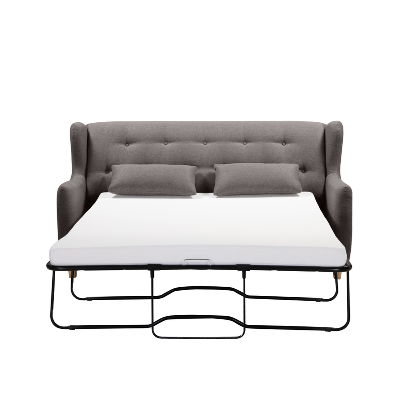 Marquis 2 Seater Sofa Bed With Separate Foam MattressDark Grey
