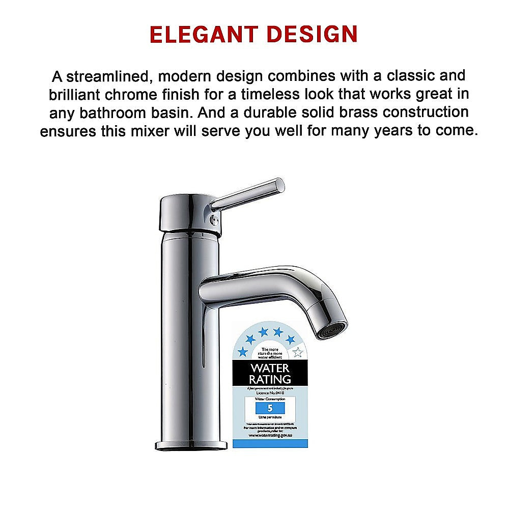 Basin Mixer Tap Faucet Kitchen Laundry Bathroom Sink