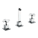 3Pc Bath Mixer Set