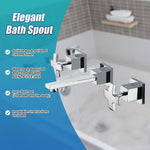3Pc Bath Mixer Set