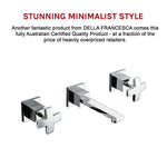 3Pc Bath Mixer Set