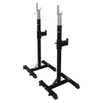 Squat Rack Stand Pair Bench Press Weight Lifting Barbell