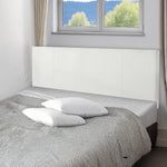 Pu Leather Queen Bed Headboard Bedhead - White