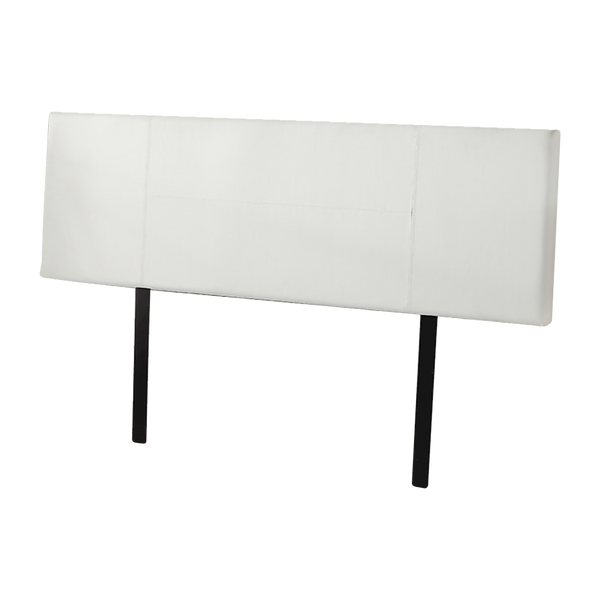 Pu Leather King Bed Headboard Bedhead - White
