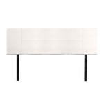 Pu Leather King Bed Headboard Bedhead - White