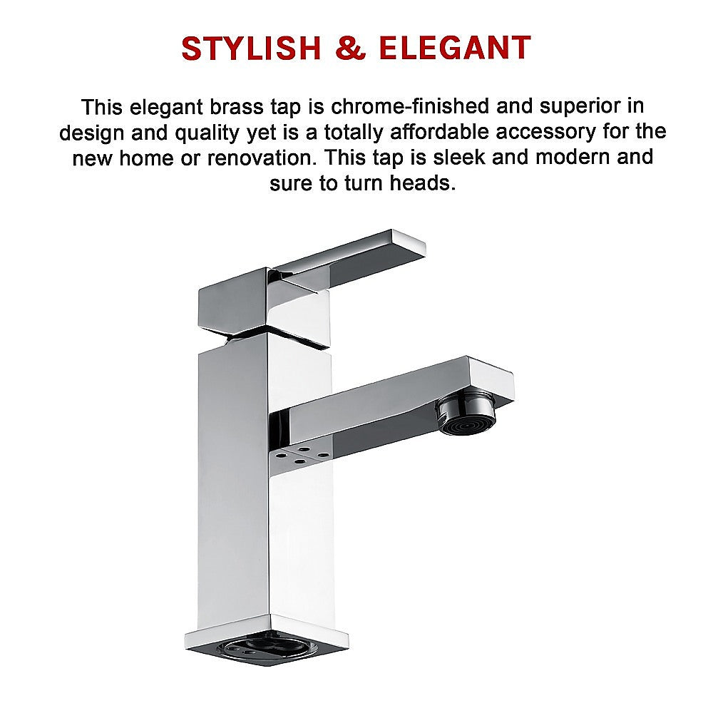 Stylish Basin Mixer Tap Faucet -Kitchen Laundry Bathroom Sink