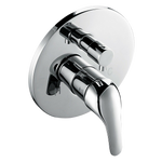 Chrome Bathroom Shower Wall Mixer Diverter w/ WaterMark