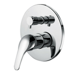 Chrome Bathroom Shower Wall Mixer Diverter w/ WaterMark