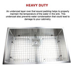 810X505Mm Stainless Steel Kitchen Sink With Square Waste