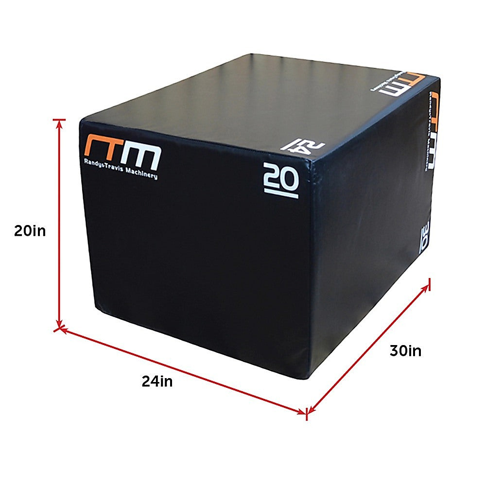 3 In 1 Foam Plyo Games Plyometric Jump Box