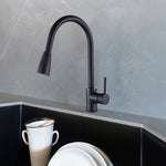 Basin Mixer Pull-Down Tap Faucet -Kitchen Bathroom Sink