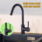 Kitchen Mixer Tap Faucet For Basin Laundry Sink
