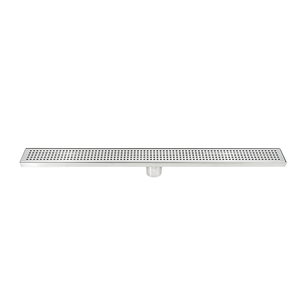 800Mm Stainless Steel Grate Shower Drain With Centre Outlet