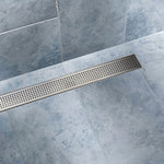 800Mm Stainless Steel Grate Shower Drain With Centre Outlet