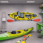 Pair Kayak Storage Rack Wall Mounted Surfboard Holder